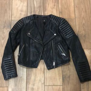 Leather Moto jacket